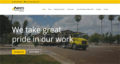 Desktop Screenshot of aaronsmobilehometransport.com