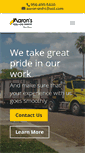 Mobile Screenshot of aaronsmobilehometransport.com